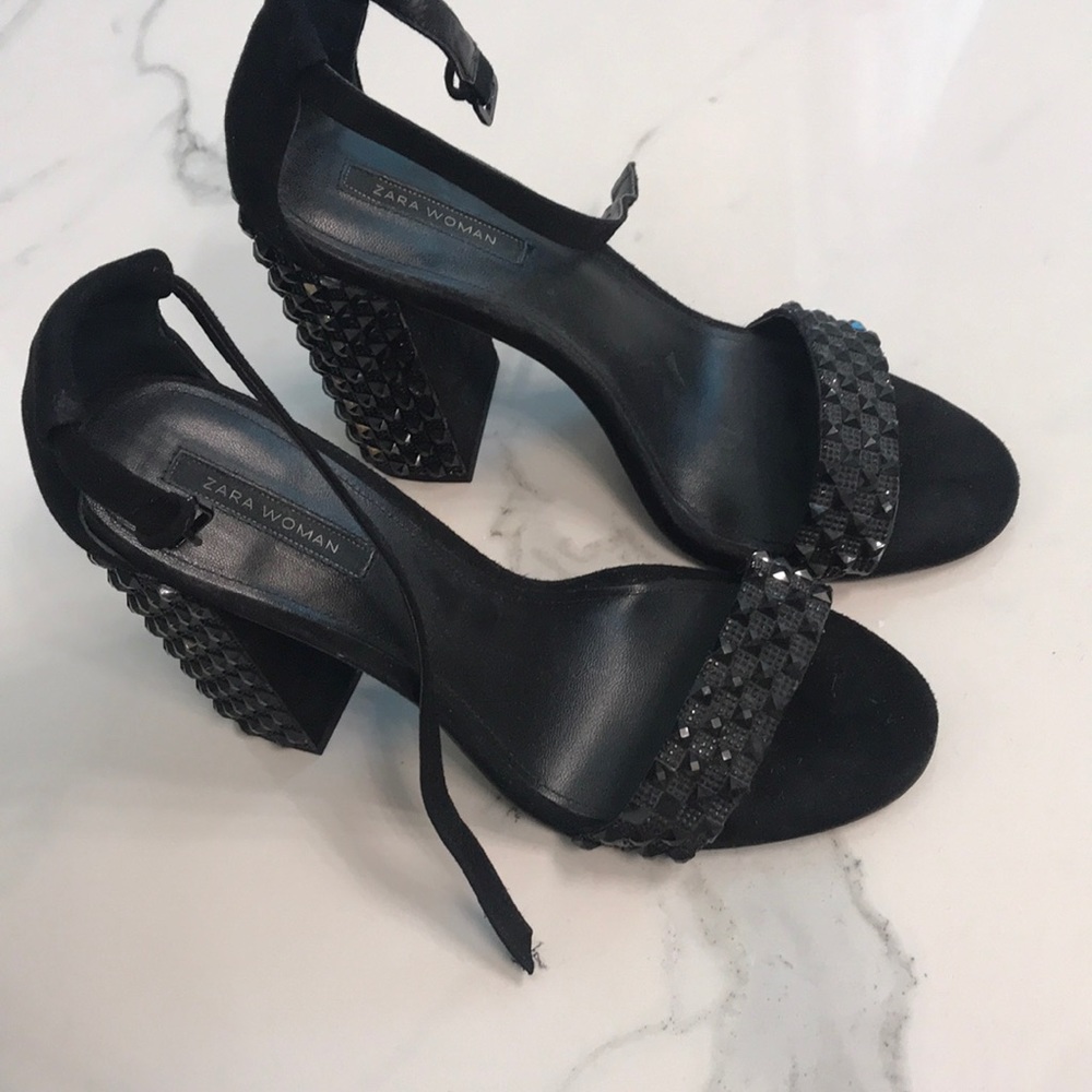 Black heels
